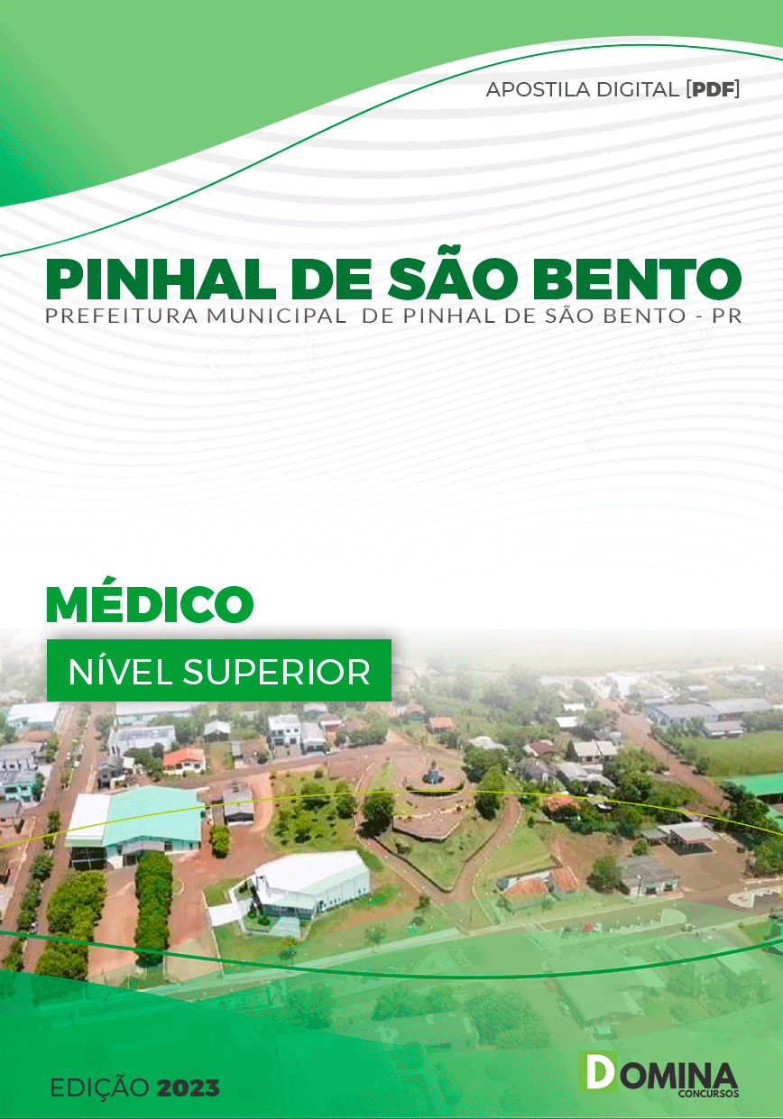 Apostila Pref Pinhal de São Bento PR 2023 Médico