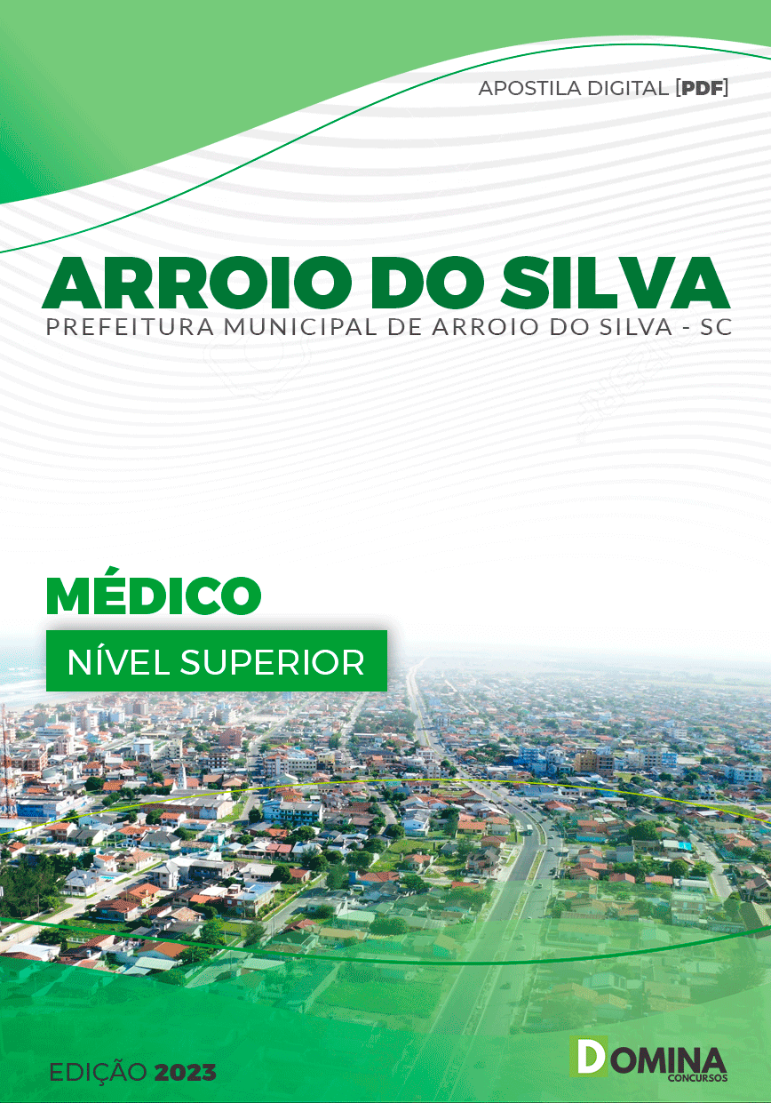 Apostila Pref Arroio do Silva SC 2023 Médico
