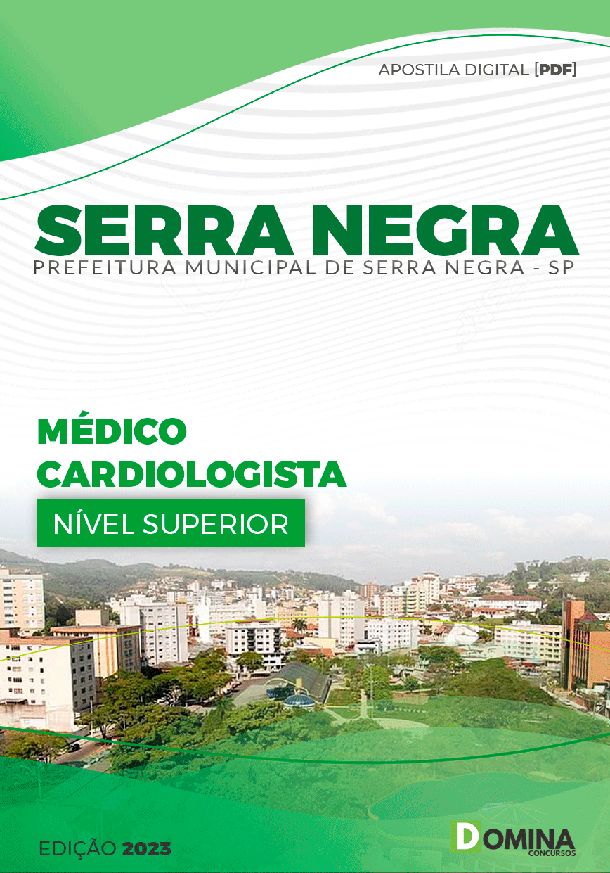 Apostila Pref Serra Negra SP 2023 Médico Cardiologista