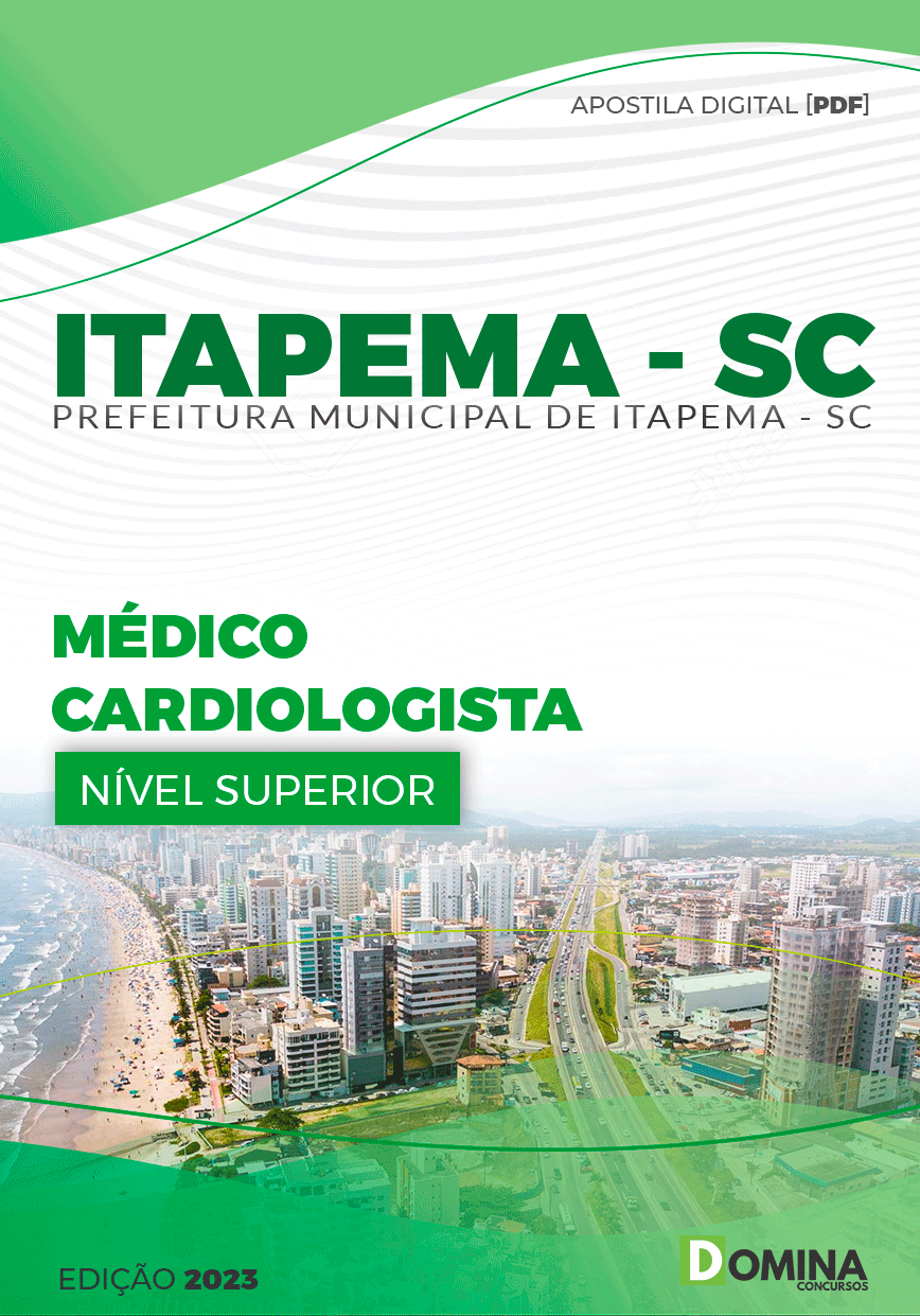 Apostila Pref Itapema SC 2023 Médico Cardiologista