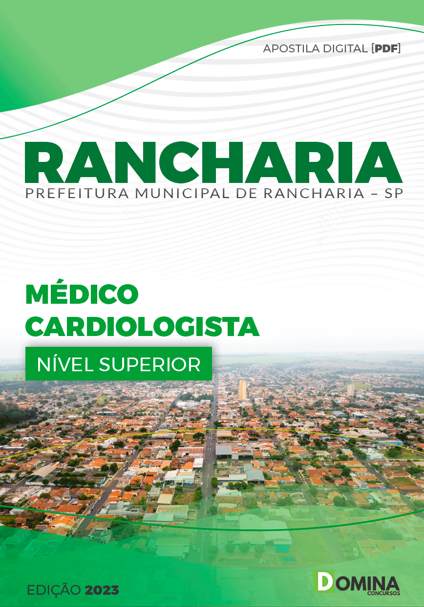 Apostila Pref Rancharia SP 2023 Médico Cardiologista