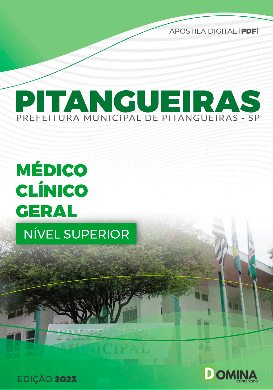 Apostila Pref Pitangueiras SP 2024 Médico Clínico Geral