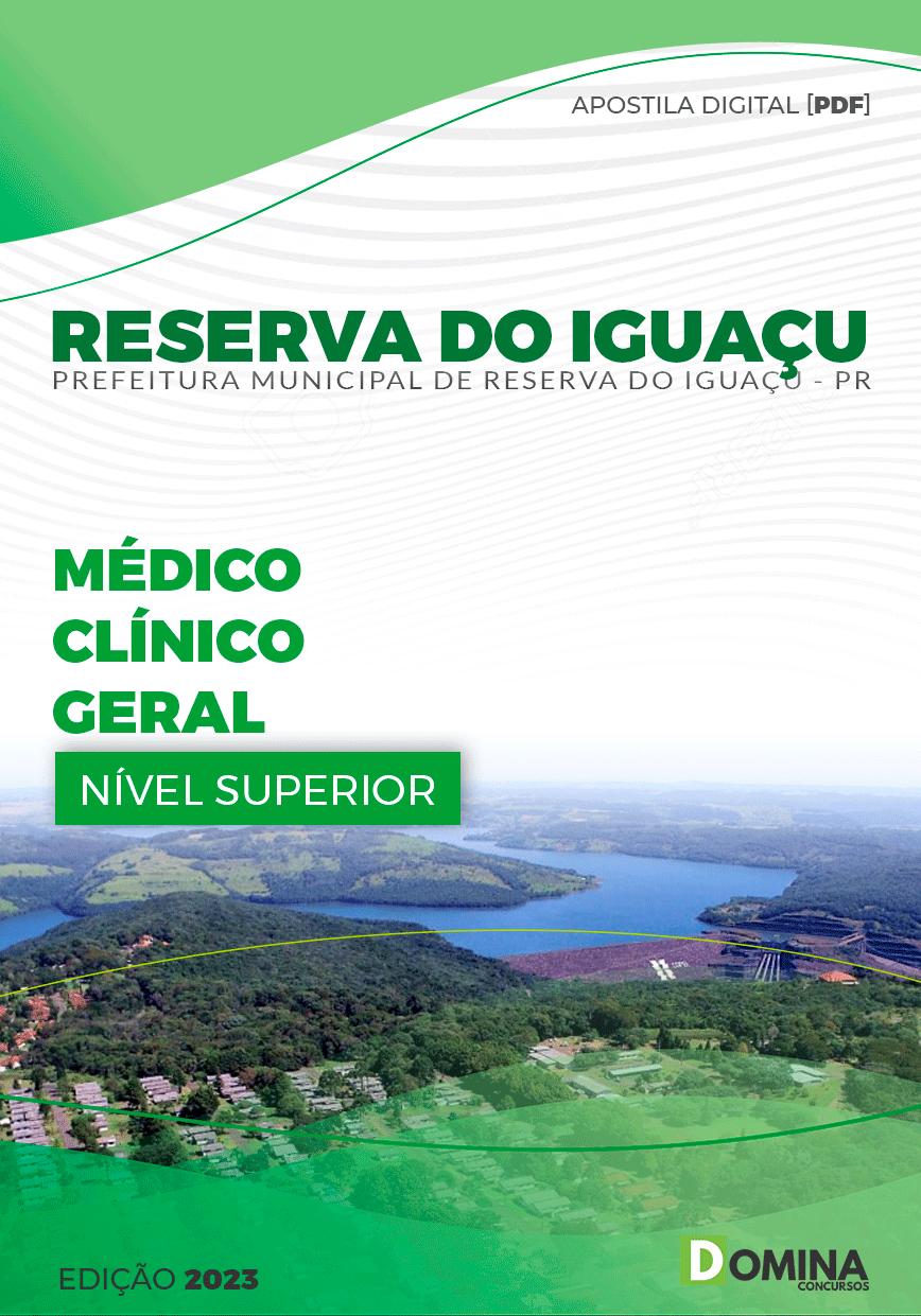 Apostila Pref Reserva do Iguaçu PR 2023 Médico Clínico Geral