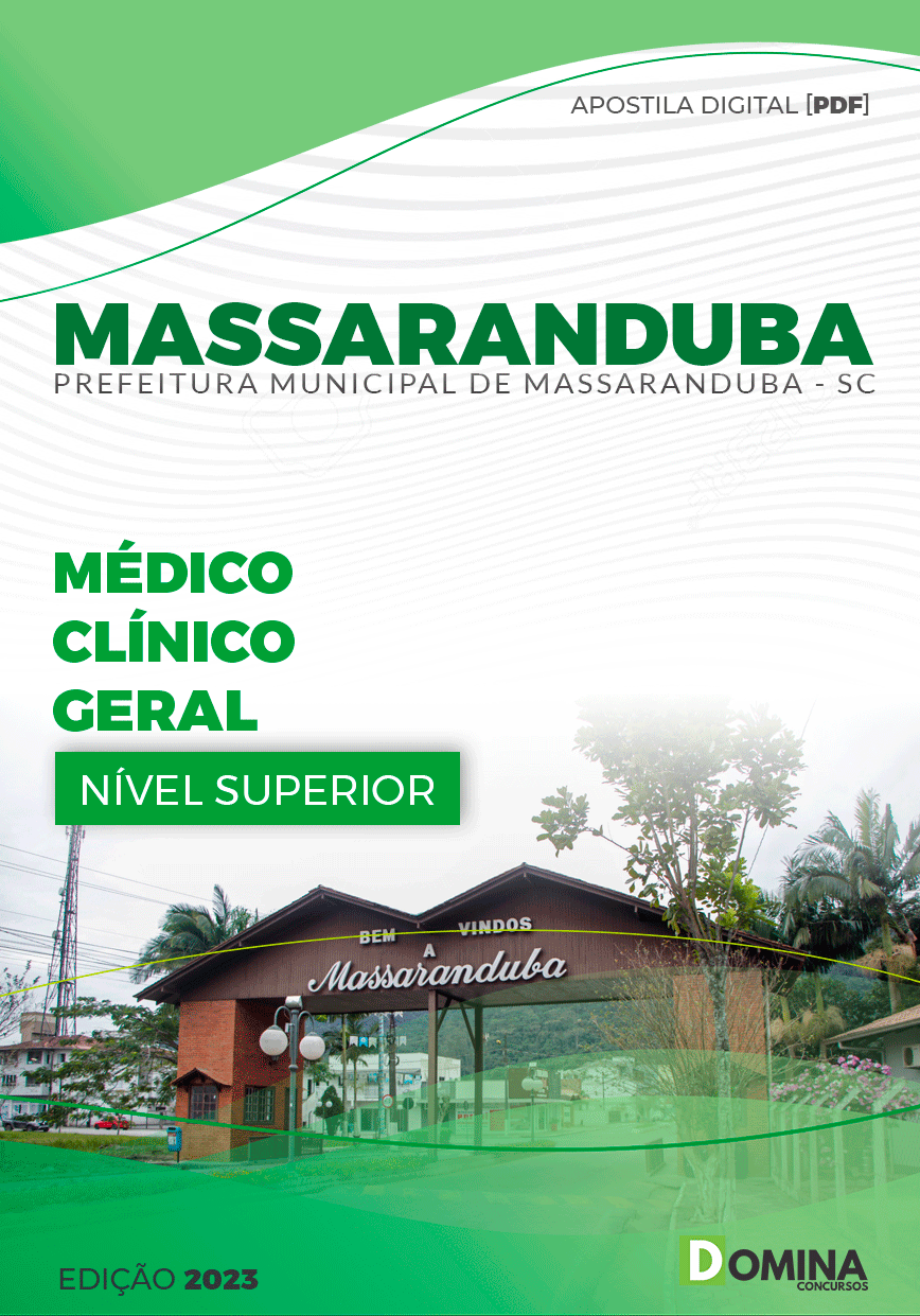 Apostila Pref Massaranduba SC 2023 Médico Clínico Geral
