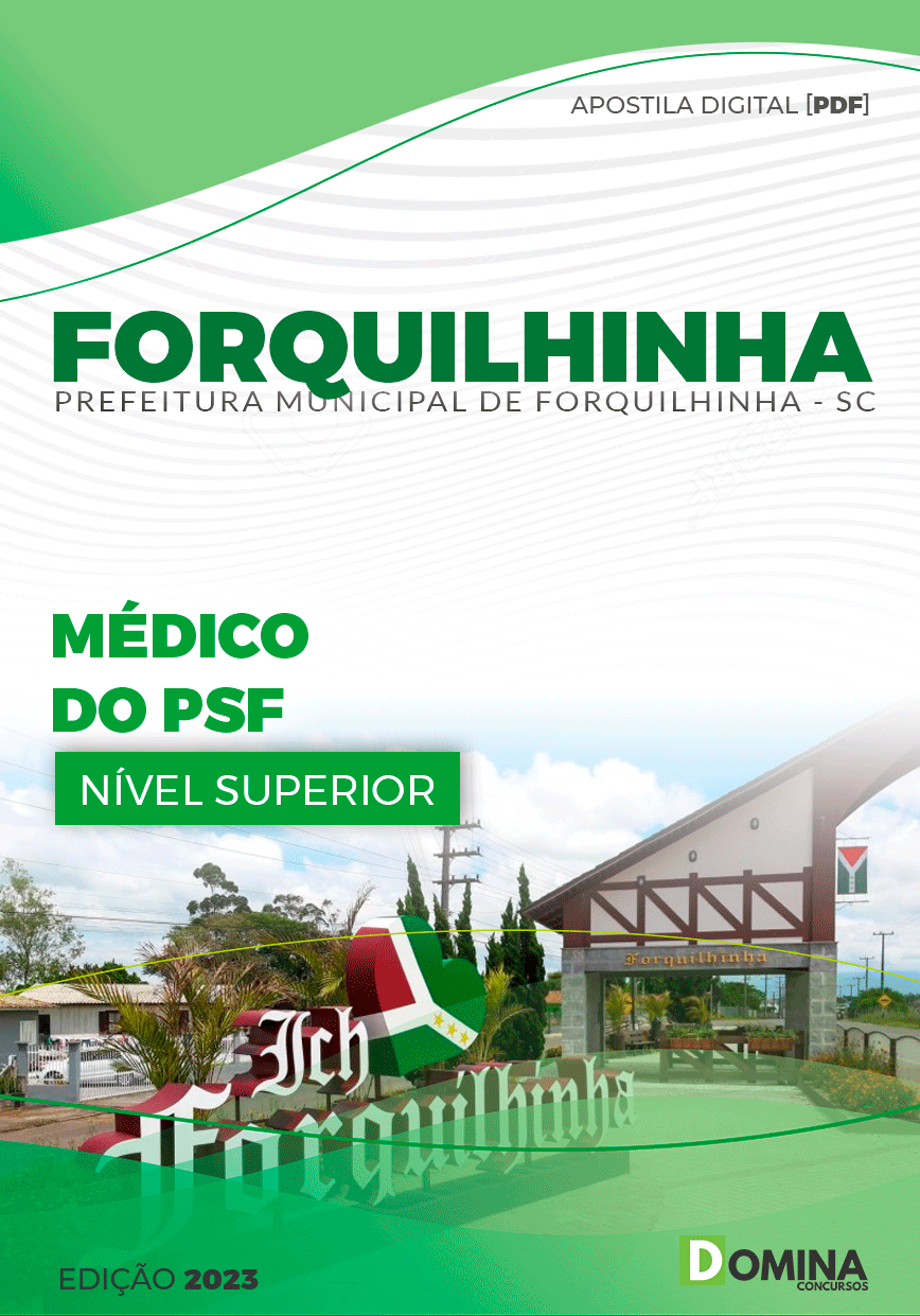 Apostila Pref Forquilhinha SC 2023 Médico do PSF