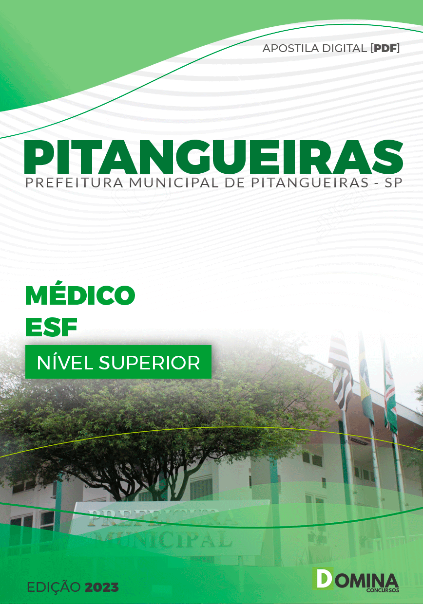 Apostila Pref Pitangueiras SP 2024 Médico ESF