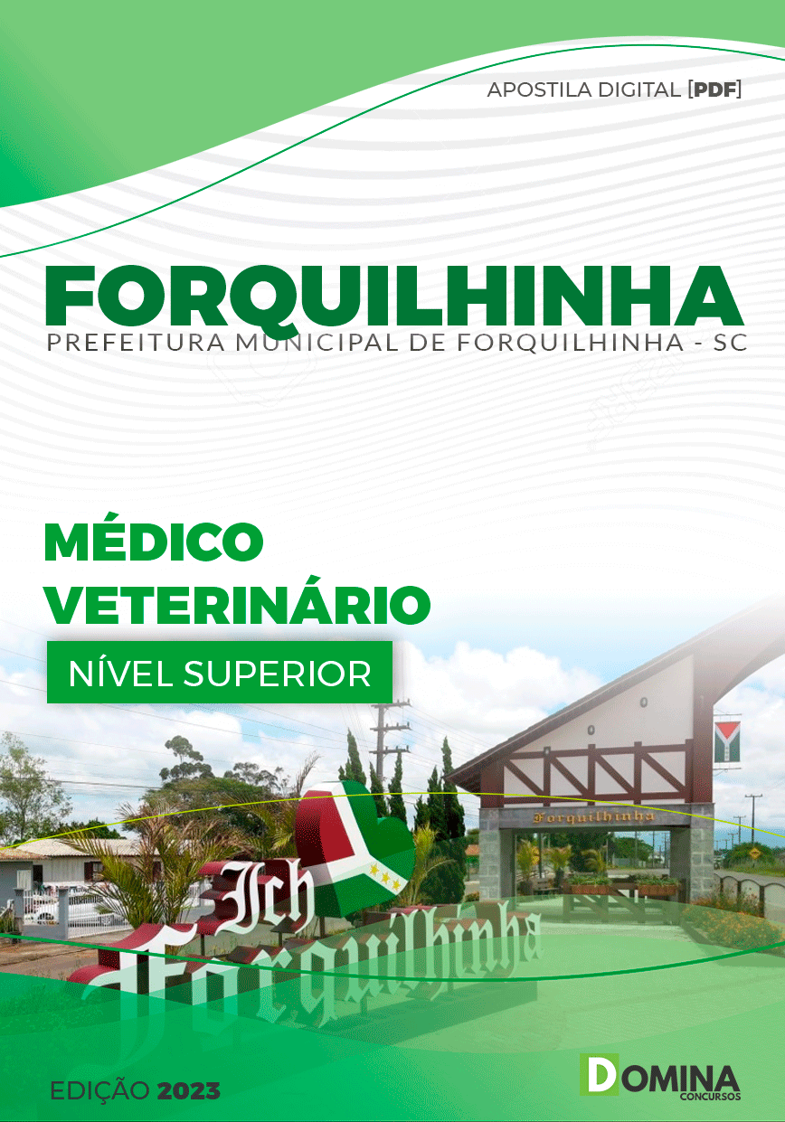 Apostila Pref Forquilhinha SC 2023 Médico Veterinário