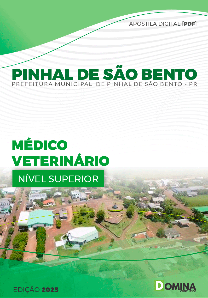Apostila Pref Pinhal de São Bento PR 2023 Médico Veterinário