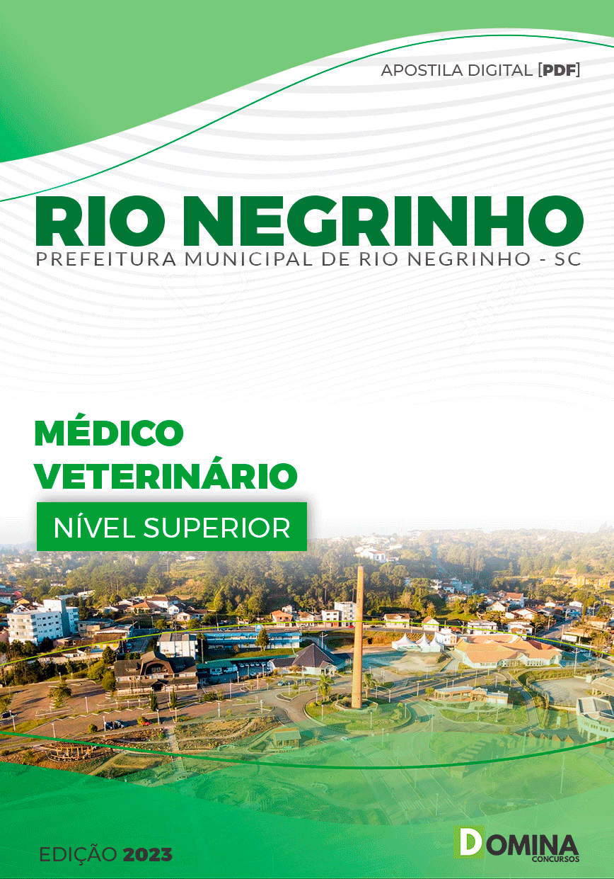 Apostila Pref Rio Negrinho SC 2023 Médico Veterinário