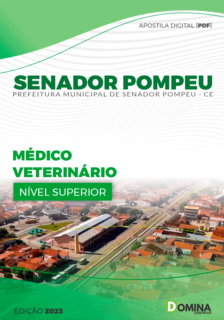 Apostila Pref Senador Pompeu CE 2023 Médico Veterinário