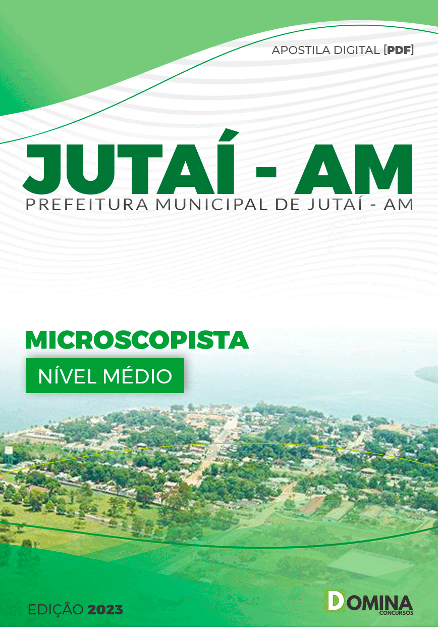 Apostila Concurso Pref Jutaí AM 2024 Microscopista