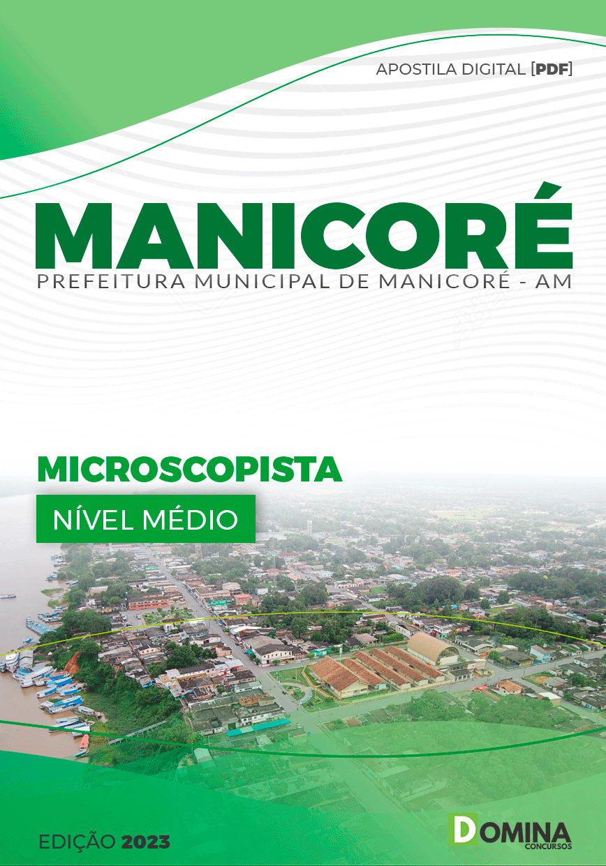 Apostila Pref Manicoré AM 2023 Microscopista