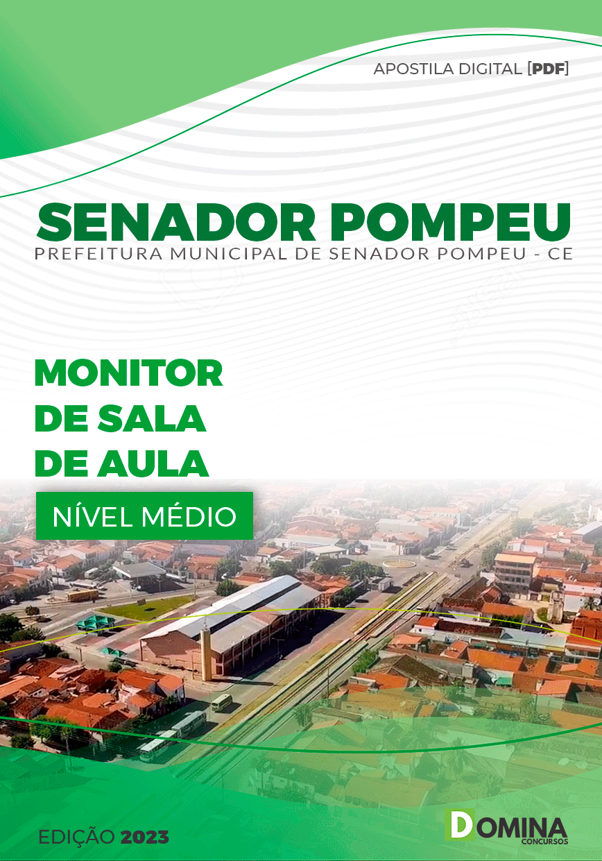 Pref Senador Pompeu CE 2023 Monitor de Sala de Aula