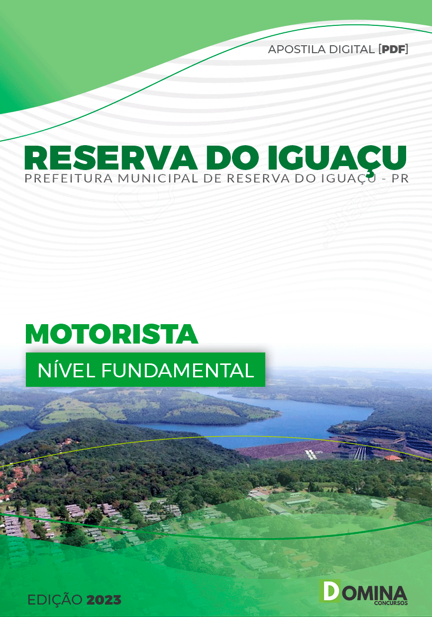 Apostila Pref Reserva do Iguaçu PR 2023 Motorista