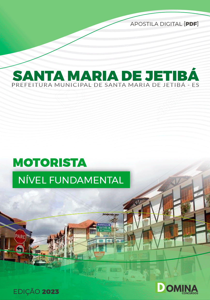 Apostila Pref Santa Maria de Jetibá ES 2024 Motorista