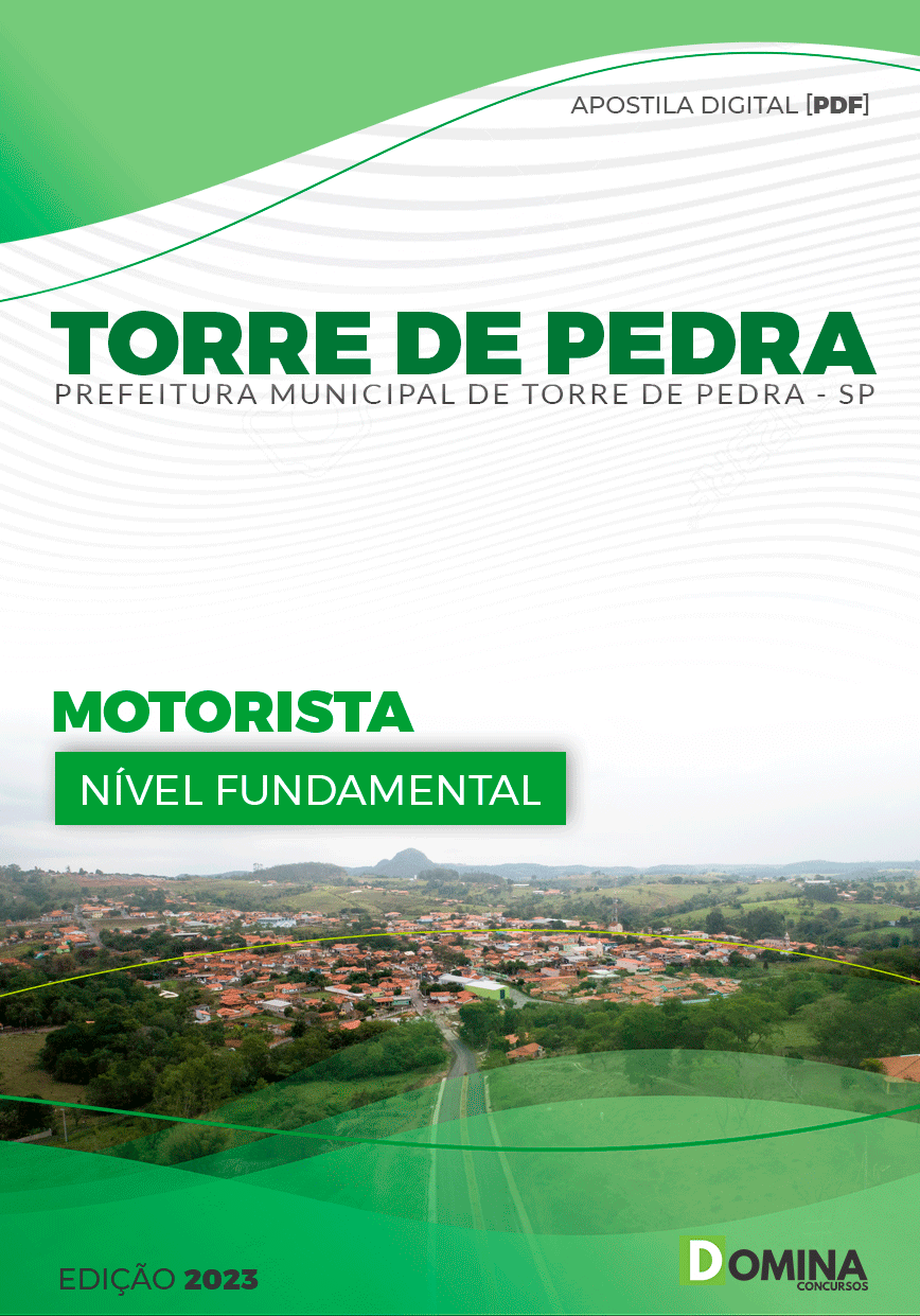 Apostila Pref Torre de Pedra SP 2023 Motorista