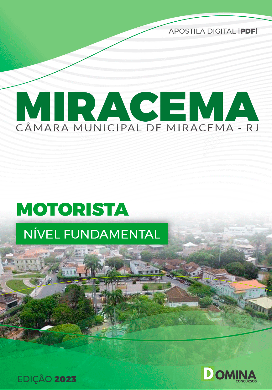 Apostila Câmara Miracema RJ 2023 Motorista