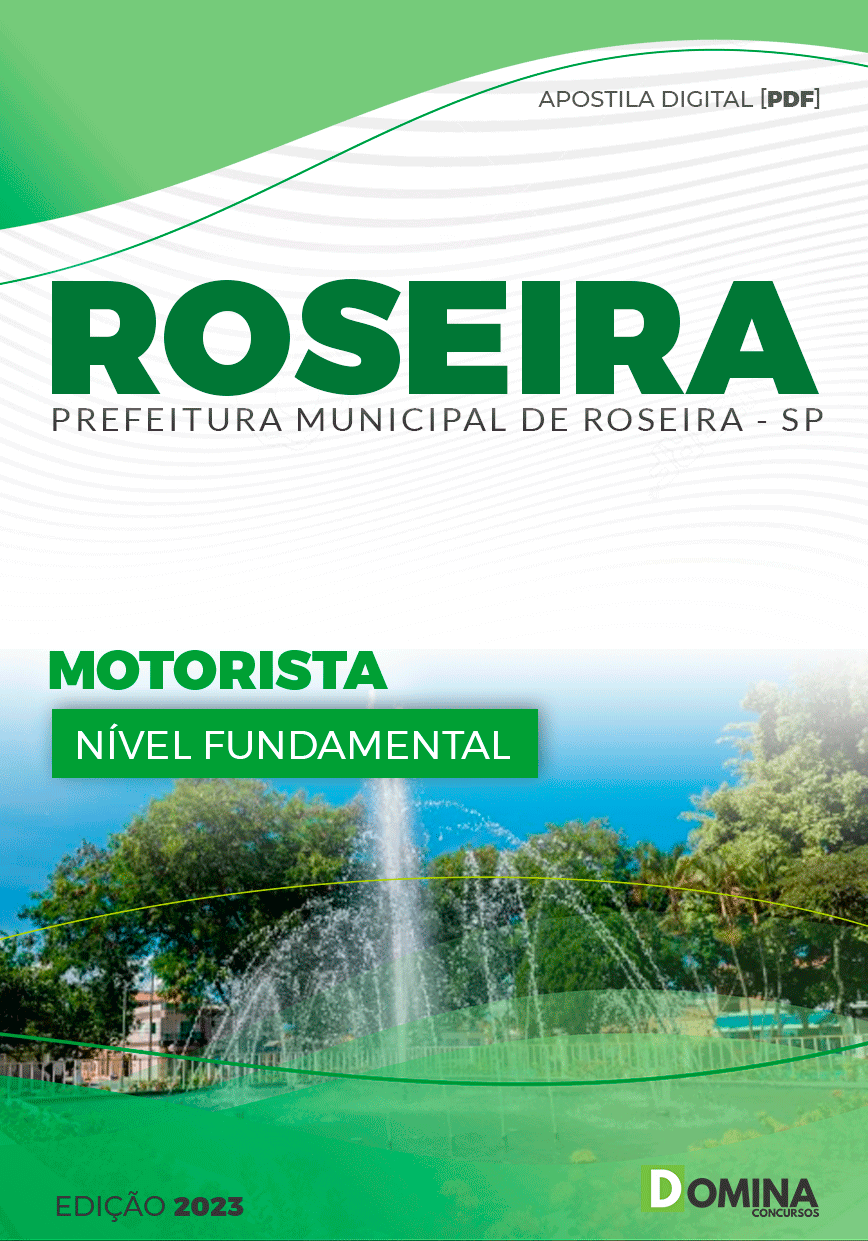 Apostila Concurso Pref Roseira SP 2023 Motorista