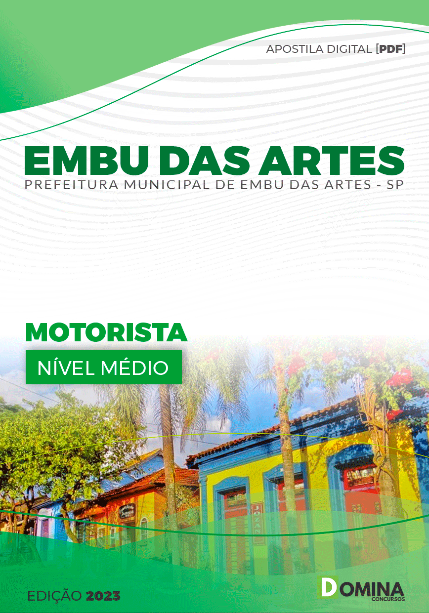 Apostila Pref Embu das Artes SP 2023 Motorista