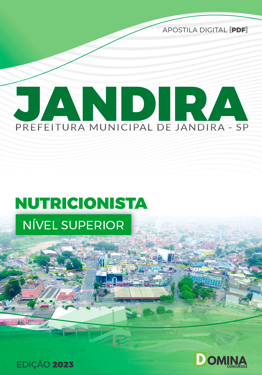 Apostila Pref Jandira SP 2023 Nutricionista