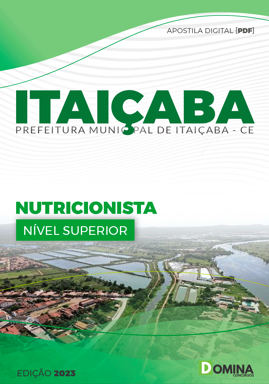 Apostila Concurso Pref Itaiçaba CE 2023 Nutricionista