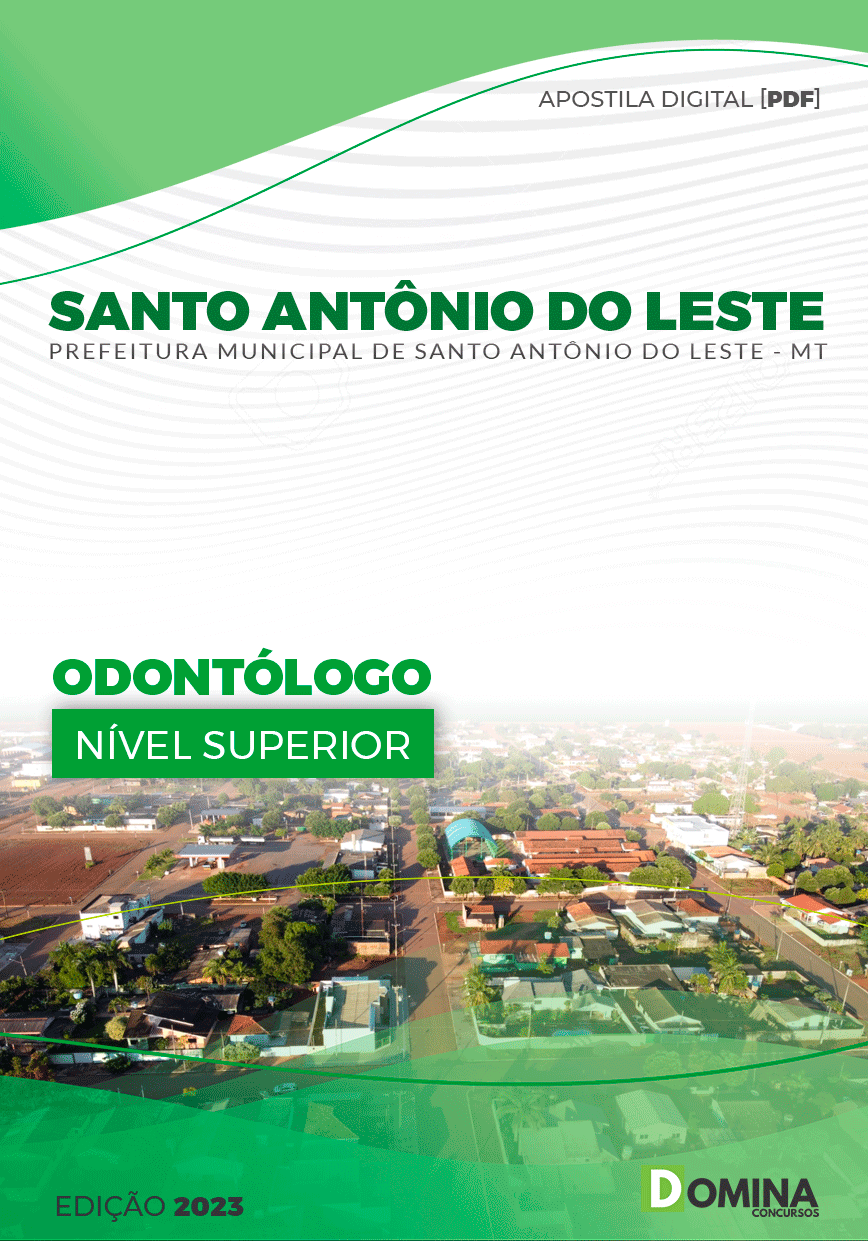 Pref Santo Antônio do Leste MT 2023 Odontólogo