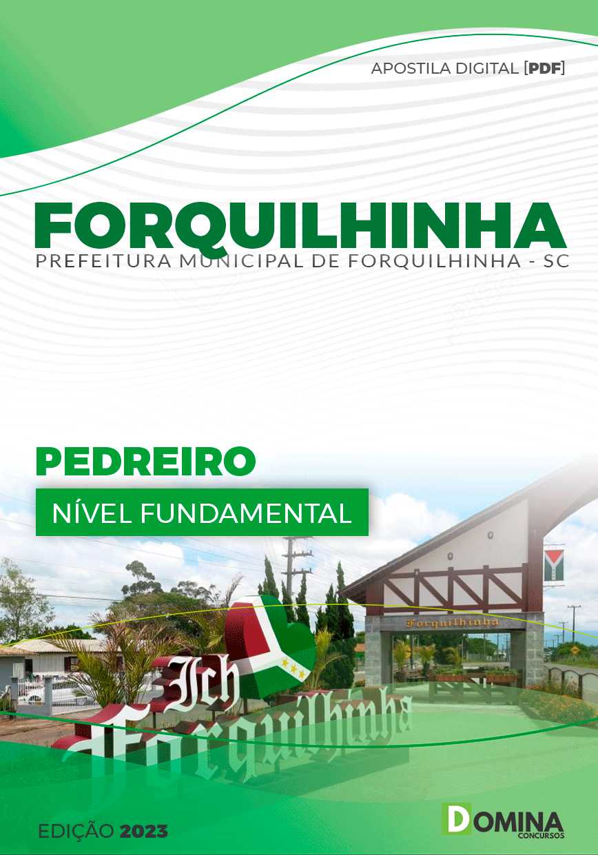 Apostila Pref Forquilhinha SC 2023 Pedreiro