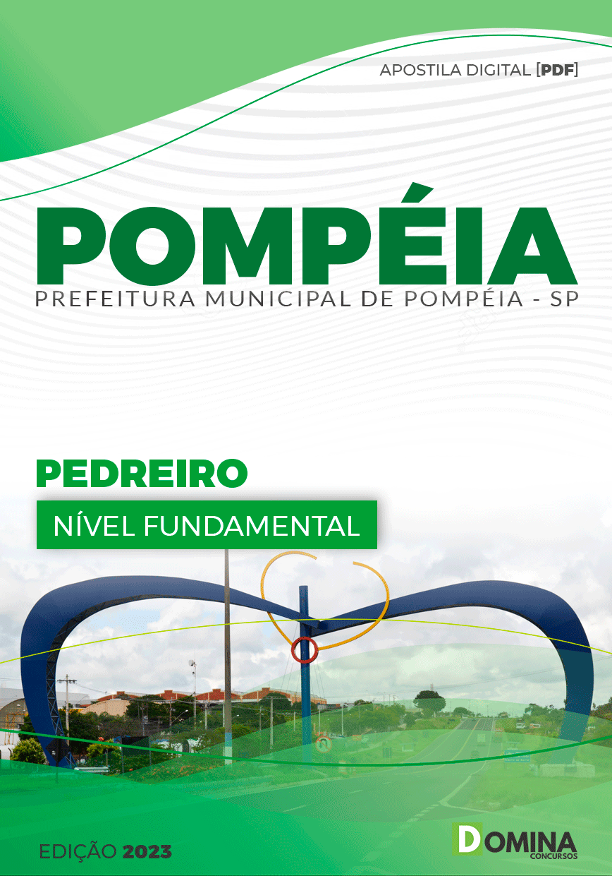 Apostila Pref Pompéia SP 2023 Pedreiro