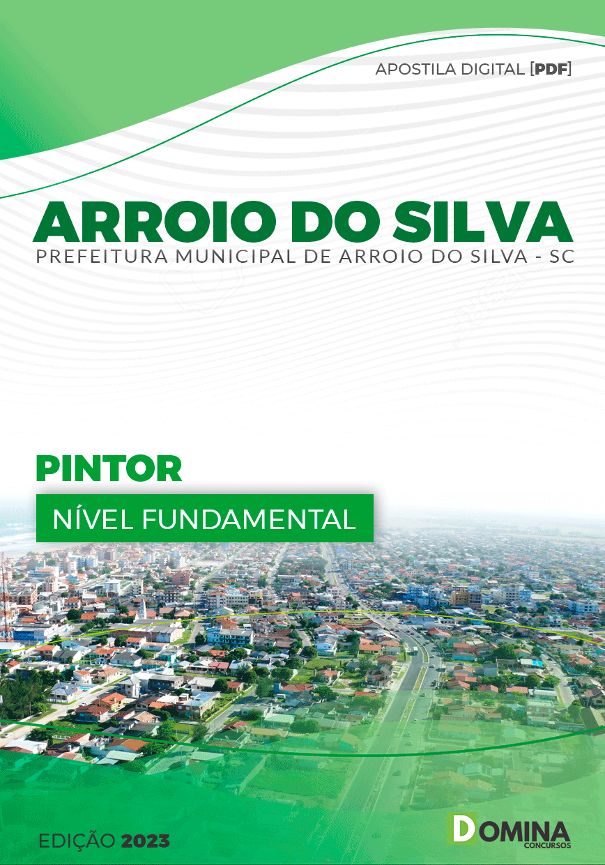 Apostila Pref Arroio do Silva SC 2023 Pintor
