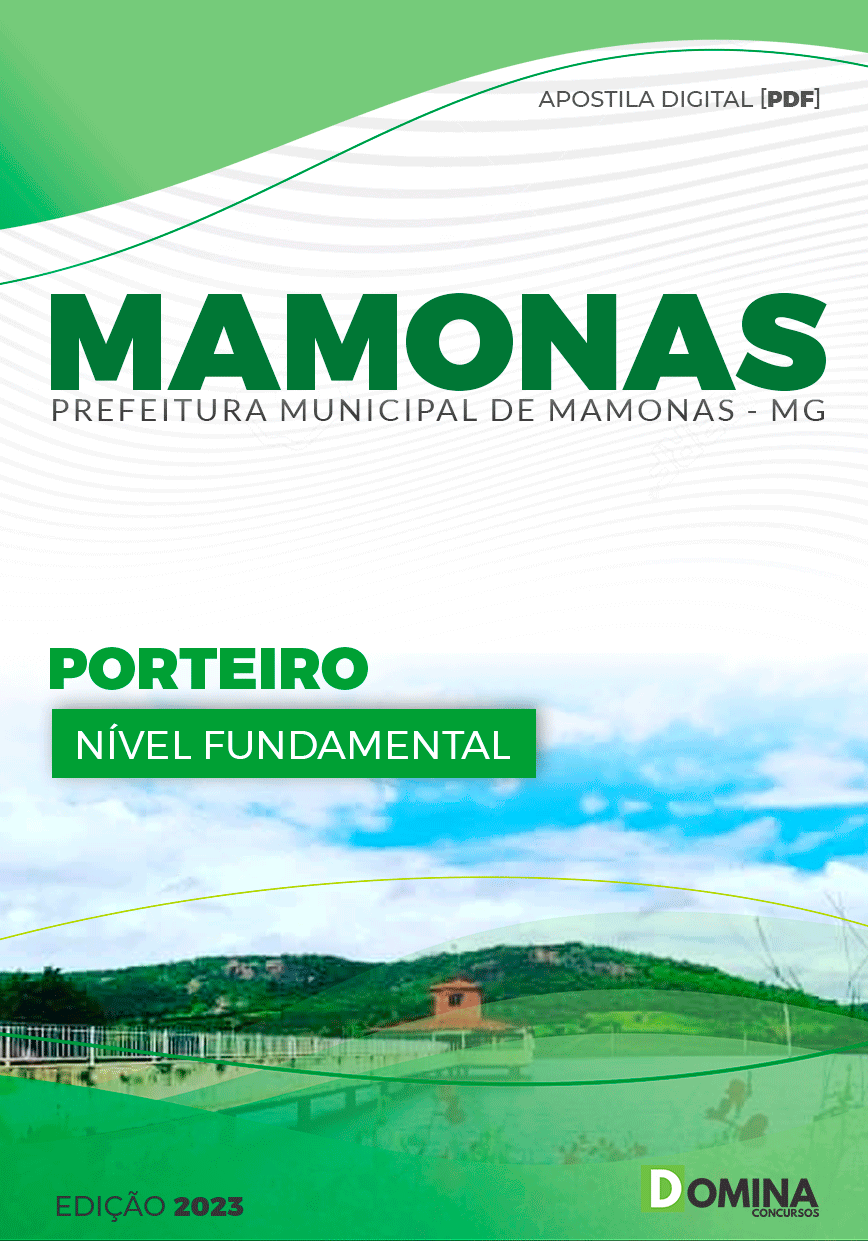 Apostila Pref Mamonas MG 2023 Porteiro