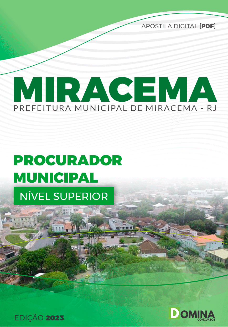 Apostila Pref Miracema RJ 2023 Procurador Municipal