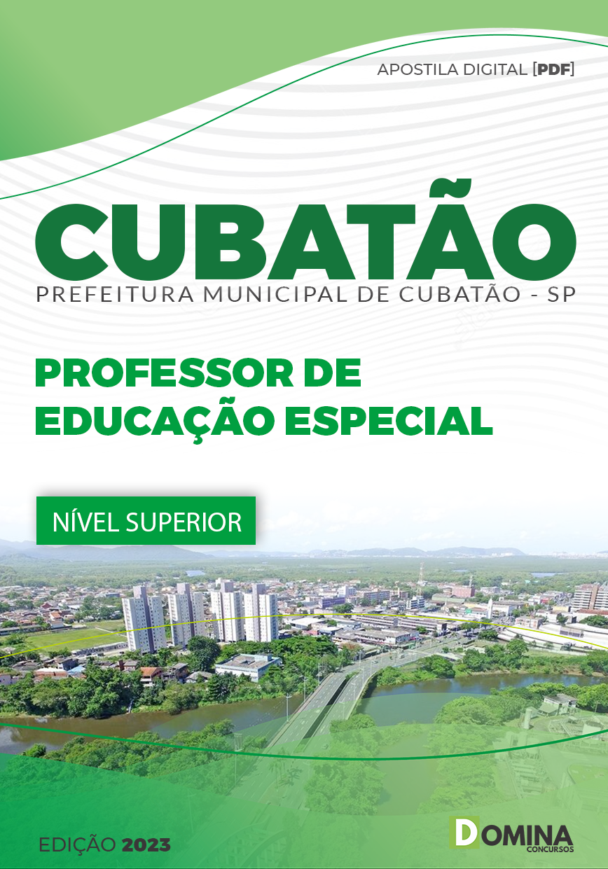 Apostila Pref Cubatão SP 2023 Professor Educação Especial