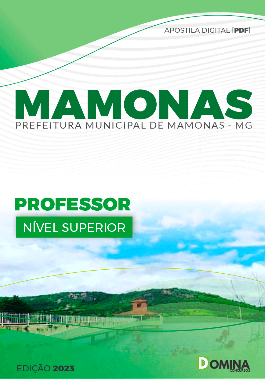 Apostila Pref Mamonas MG 2023 Professor