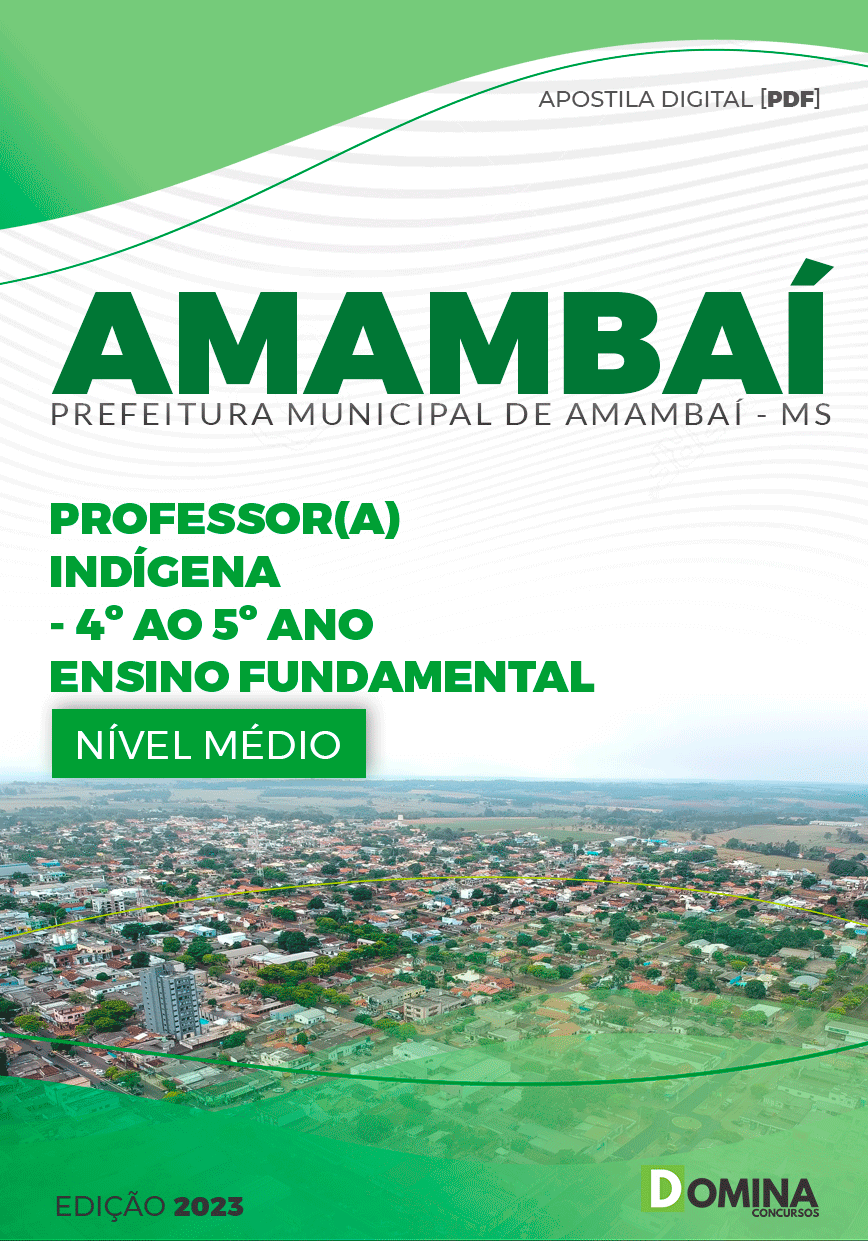 Apostila Pref Amambai MS 2023 Professor 4º Ao 5º Fundamental