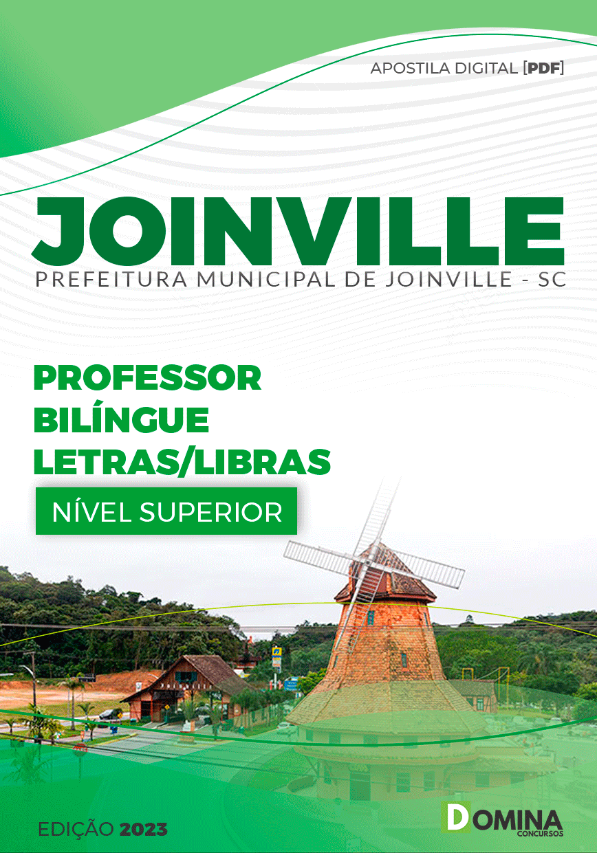 Apostila Pref Joinville SC 2023 Professor de LIBRAS