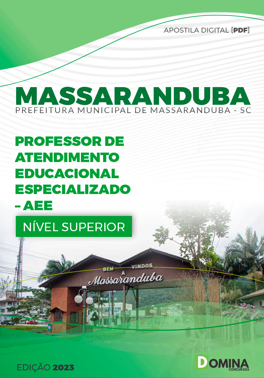 Apostila Pref Massaranduba SC 2023 Professor AEE