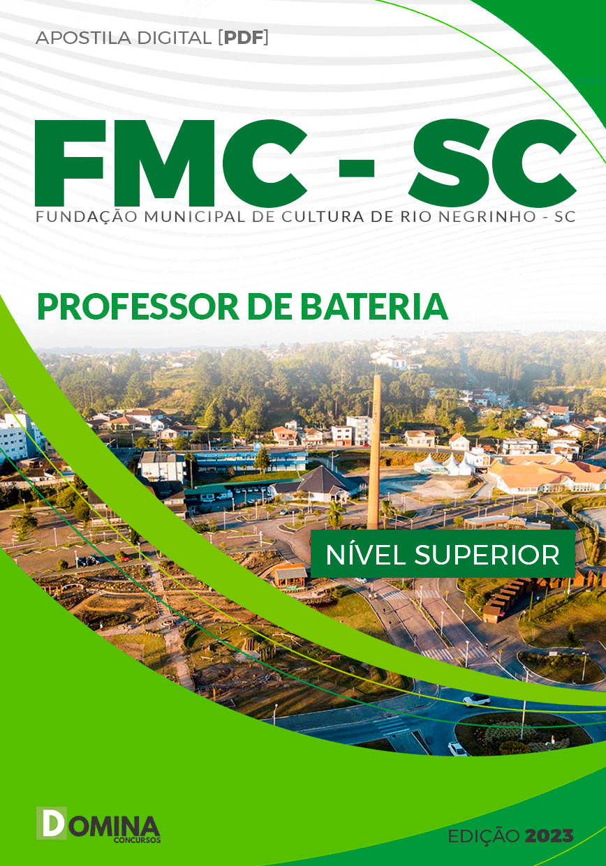 Apostila FMC Rio Negrinho SC 2023 Professor de Bateria