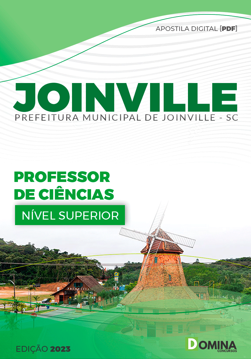 Apostila Pref Joinville SC 2023 Professor de Ciências