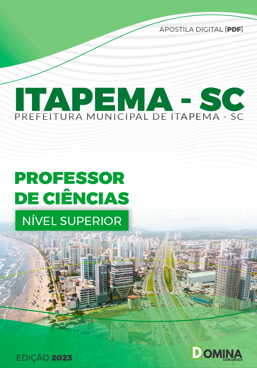 Apostila Pref Itapema SC 2023 Professor de Ciências