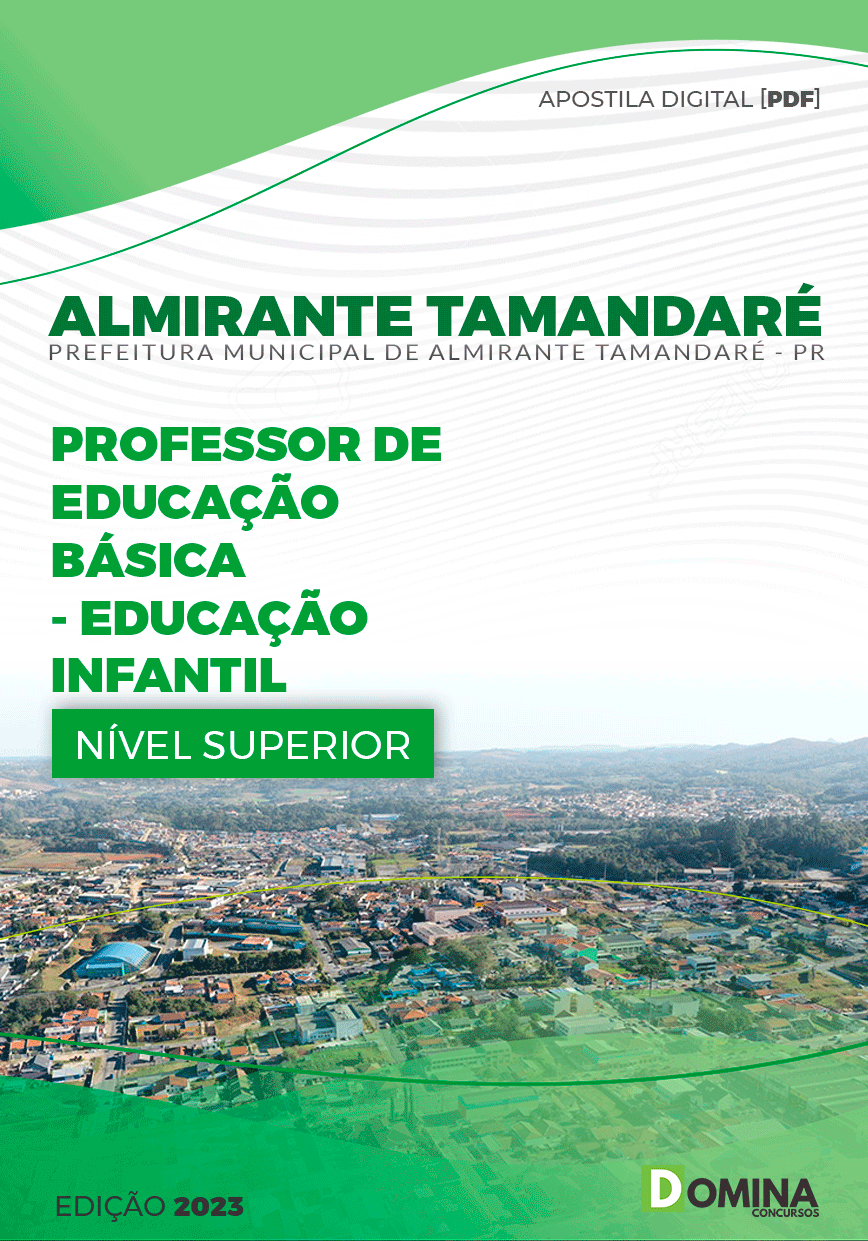 Pref Almirante Tamandaré PR 2023 Professor Educação Infantil