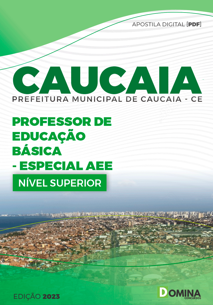 Apostila Pref Caucaia CE 2023 Professor de Especial AEE