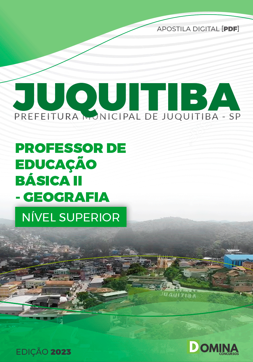 Apostila Pref Juquitiba SP 2024 Professor de Geografia