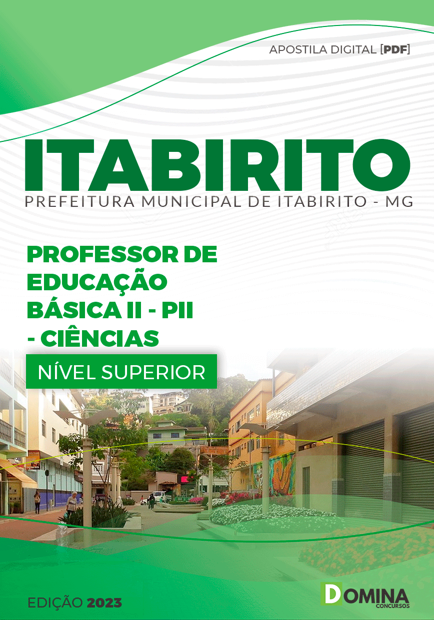 Apostila Prefeitura Itabirito MG 2023 Professor EB II Ciências