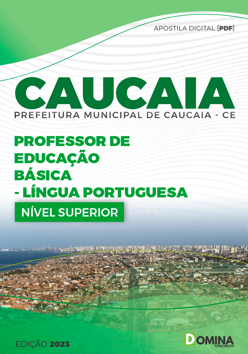 Apostila Pref Caucaia CE 2023 Professor de Português