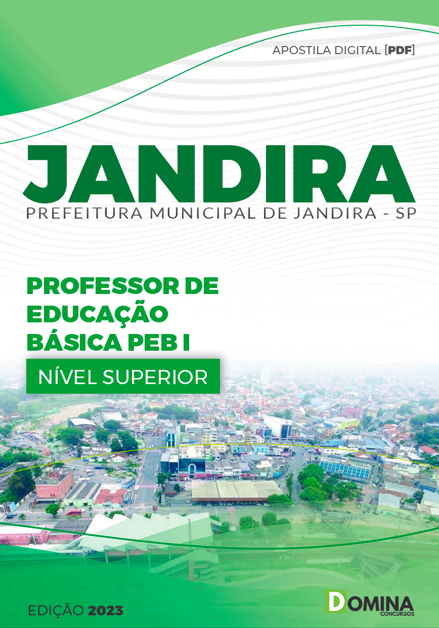 Apostila Pref Jandira SP 2023 Professor Educação Básico I