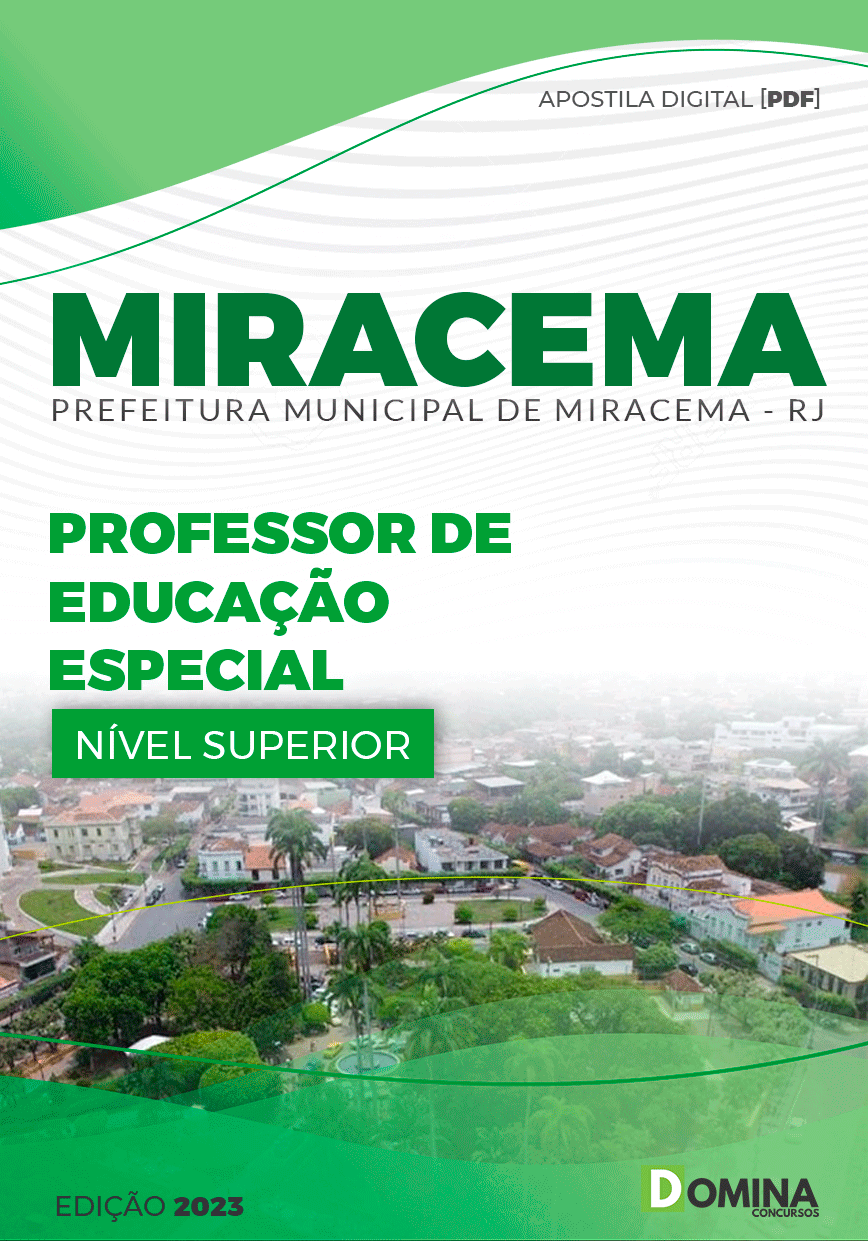 Apostila Pref Miracema RJ 2023 Professor Educação Especial