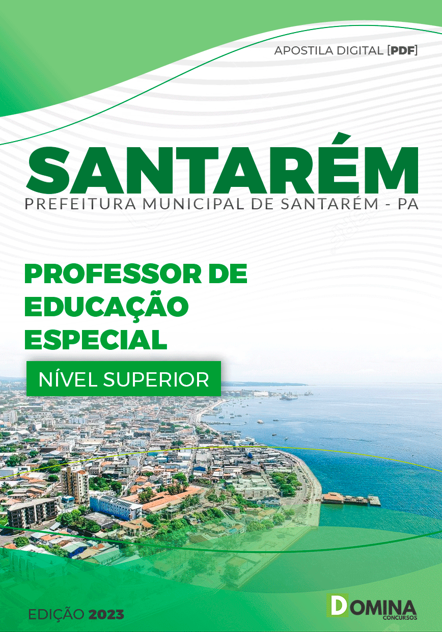 Apostila Concurso Pref Santarém PA 2024 Professor Educação Especial