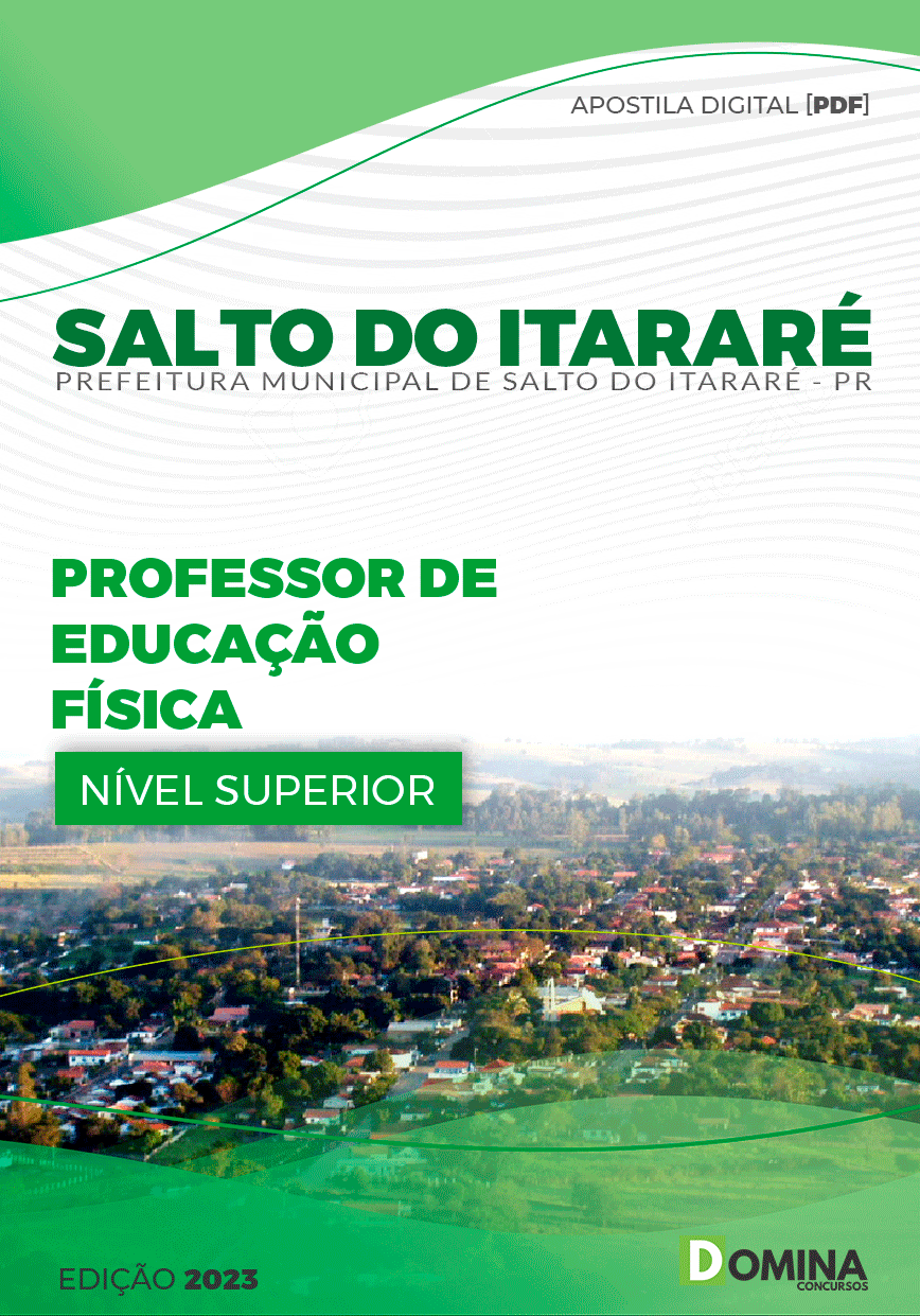 Apostila Pref Salto do Itararé PR 2023 Prof de Educação Física