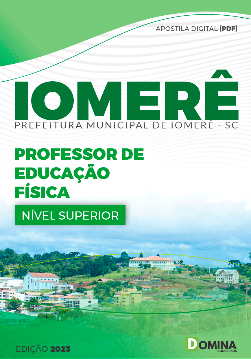 Apostila Pref Iomerê SC 2023 Professor de Educação Física