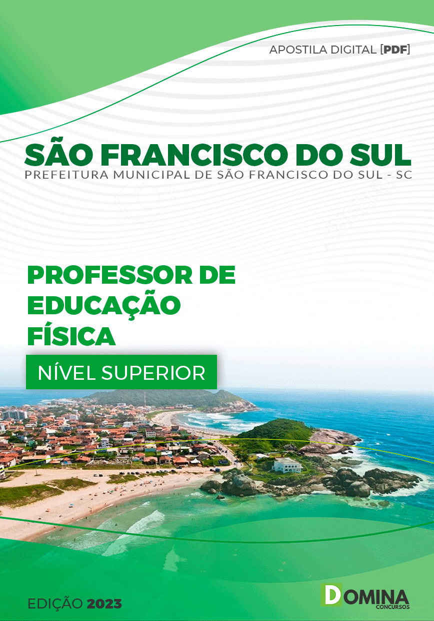 Pref São Francisco do Sul SC 2023 Professor de Educação Física